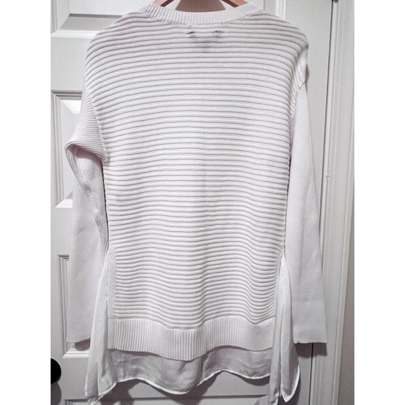 Simply Vera Vera Wang Cream Sweater, Size S - Picture 6 of 6